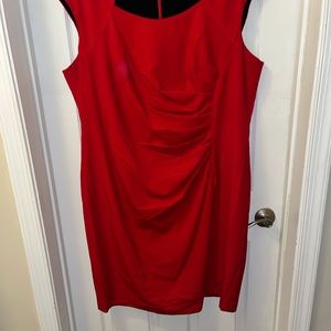 Classic ruched fit CK dress
